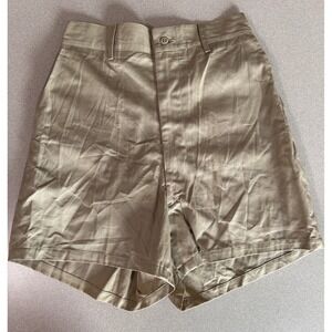 Vintage 1957 USAF Tropical Khaki Shorts Mens Rapid Zipper Charles Meyers w27